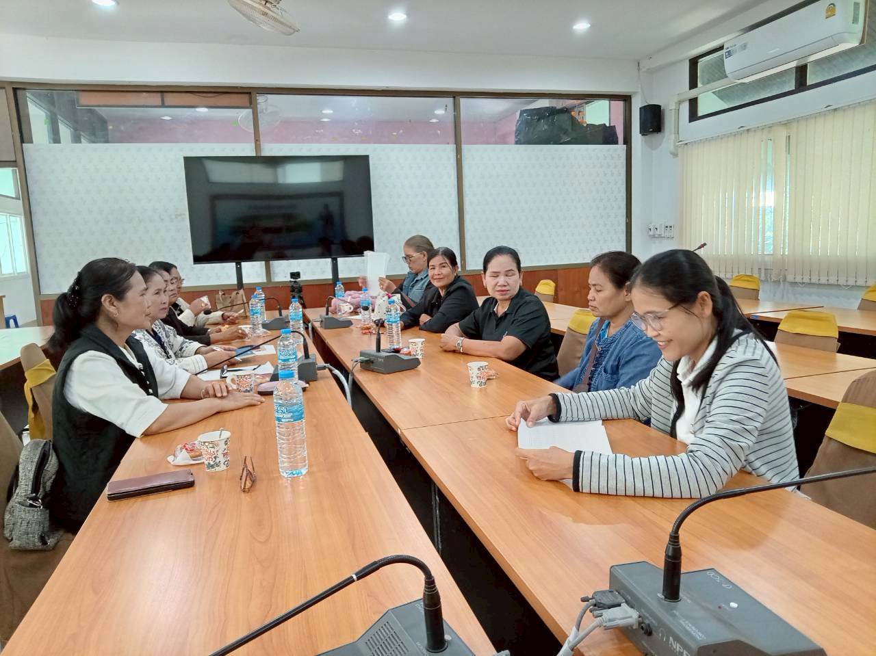 🏡 สพอ.เนินสง่า : จัดประชุม คณะทำงานขับเคลื่อนกองทุนพัฒนาสตรีตำบลหนองฉิม อำเภอเนินสง่า จังหวัดชัยภูมิ